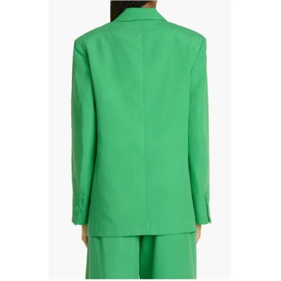FARM RIO Green Longline Blazer Two Button NWT Size Large - Picture 2 of 9